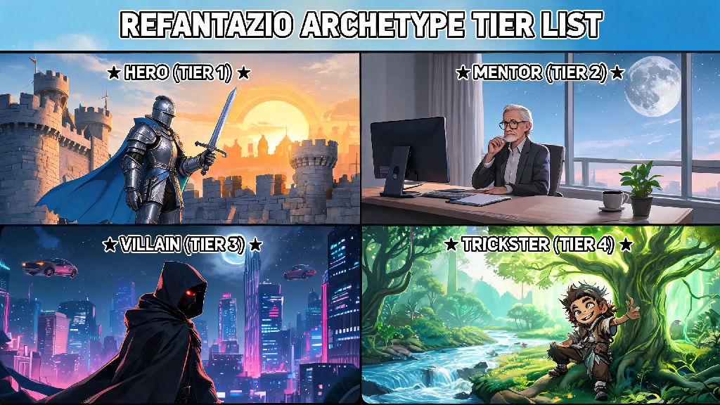 Best Metaphor Refantazio Archetypes Tier List: Ranked for Creative & Narrative Projects